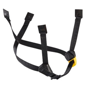 PETZL DUAL kinband voor VERTEX® en STRATO® helm - Geel/Zwart - Standaard