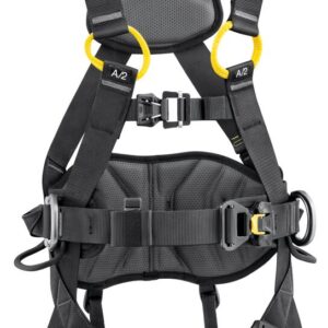 PETZL VOLT® LIGHT Antivalharnas - Maat 1 - Geel/Zwart - International