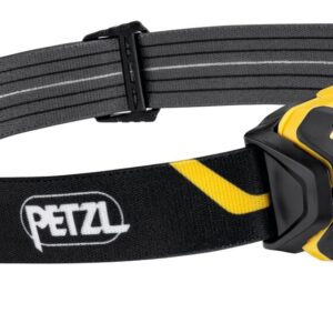 PETZL ARIA® 2 Hoofdlamp - Wit licht - Zwart/Geel - Batterijen